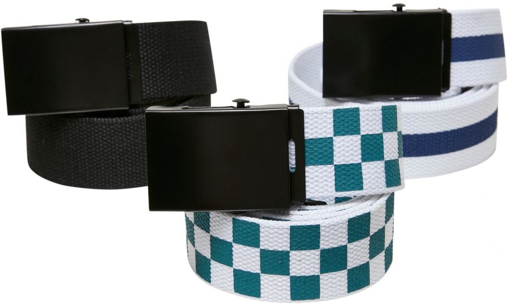 Belts Trio black/jasper/spaceblue