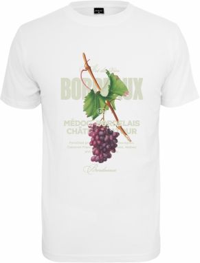 Bordeaux T-shirt white