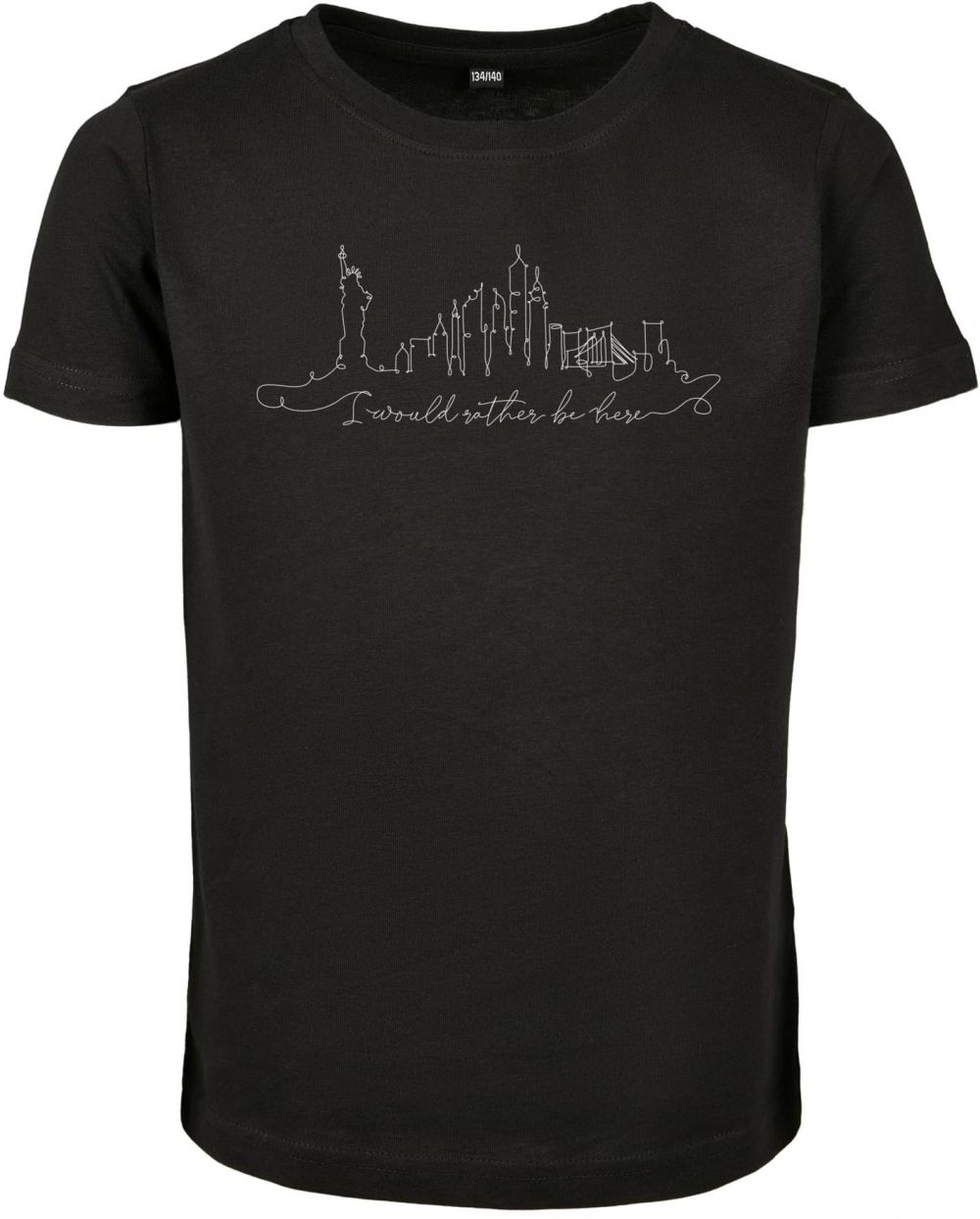 Kids want to be here t-shirt black