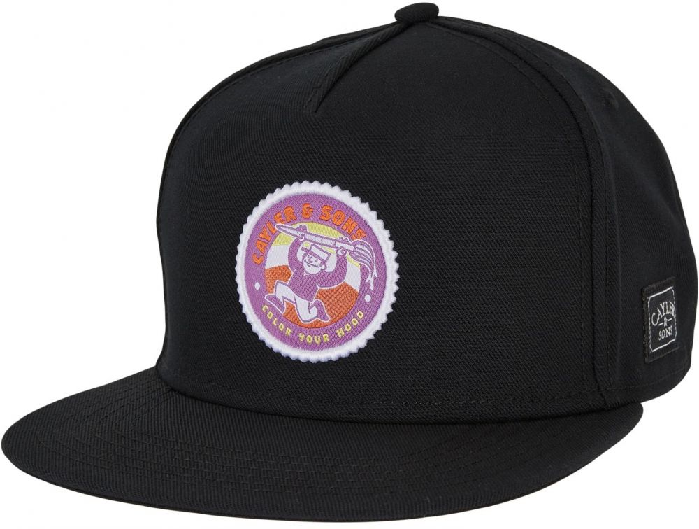 Coloured hood P Cap black
