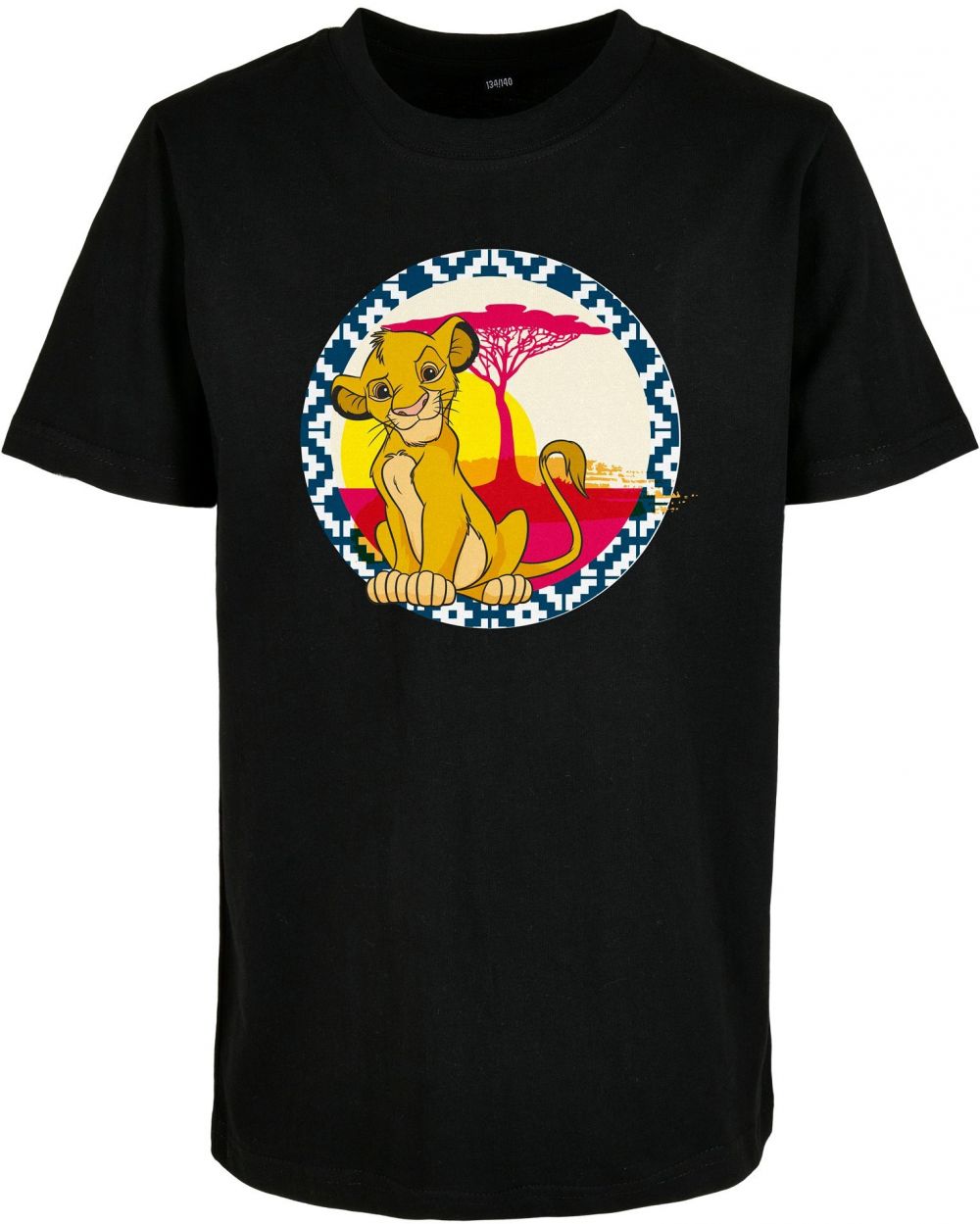 Children's T-shirt Simba Image black