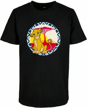 Children's T-shirt Simba Image black
