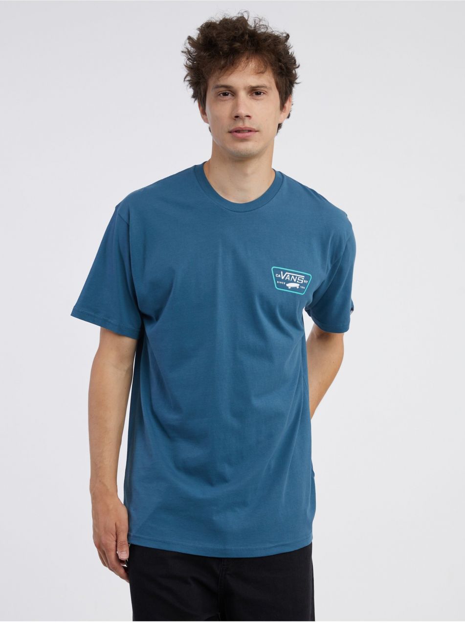 Tmavomodré pánske tričko VANS Full Patch