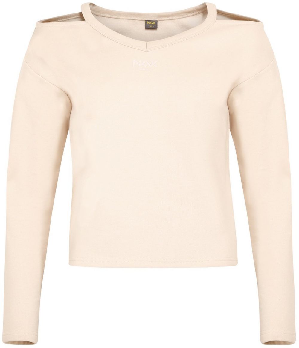 Women's sweatshirt nax NAX GALEBA shell
