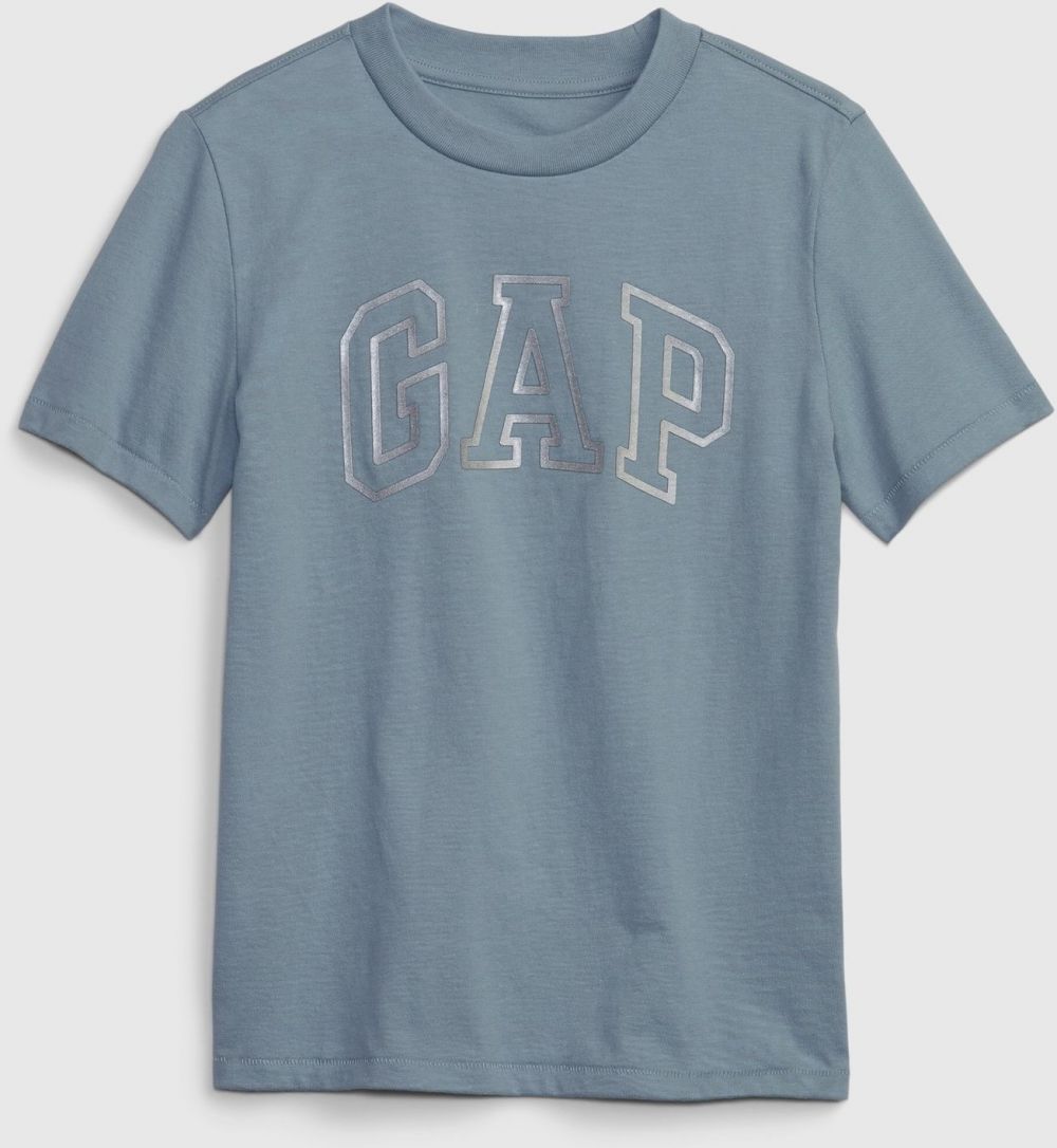 Svetlomodré chlapčenské tričko s logom GAP