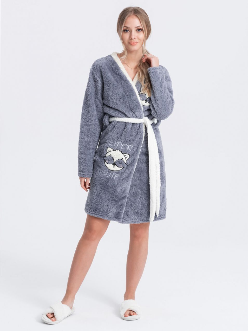 Edoti Women's bathrobe UL