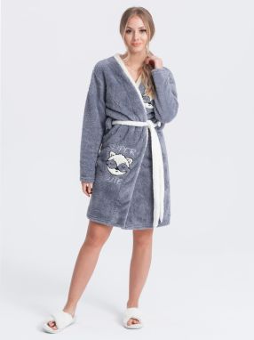 Edoti Women's bathrobe UL