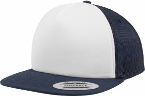 Foam Trucker with white front nvy/wht/nvy