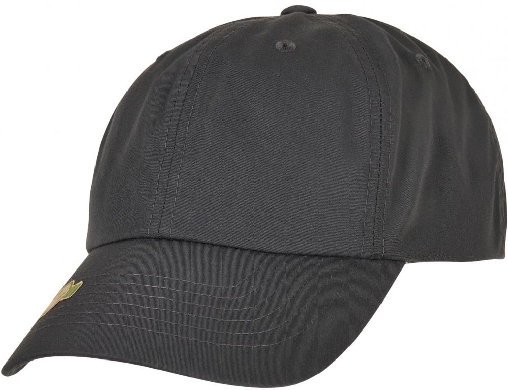 Recycled Polyester Dad Cap Lightweight Charcoal