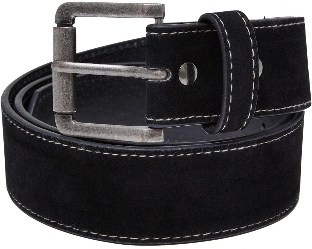 Synthetic leather layering strap black
