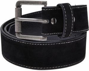Synthetic leather layering strap black