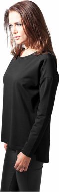 Women's Oversize Chiffon Crew blk/blk