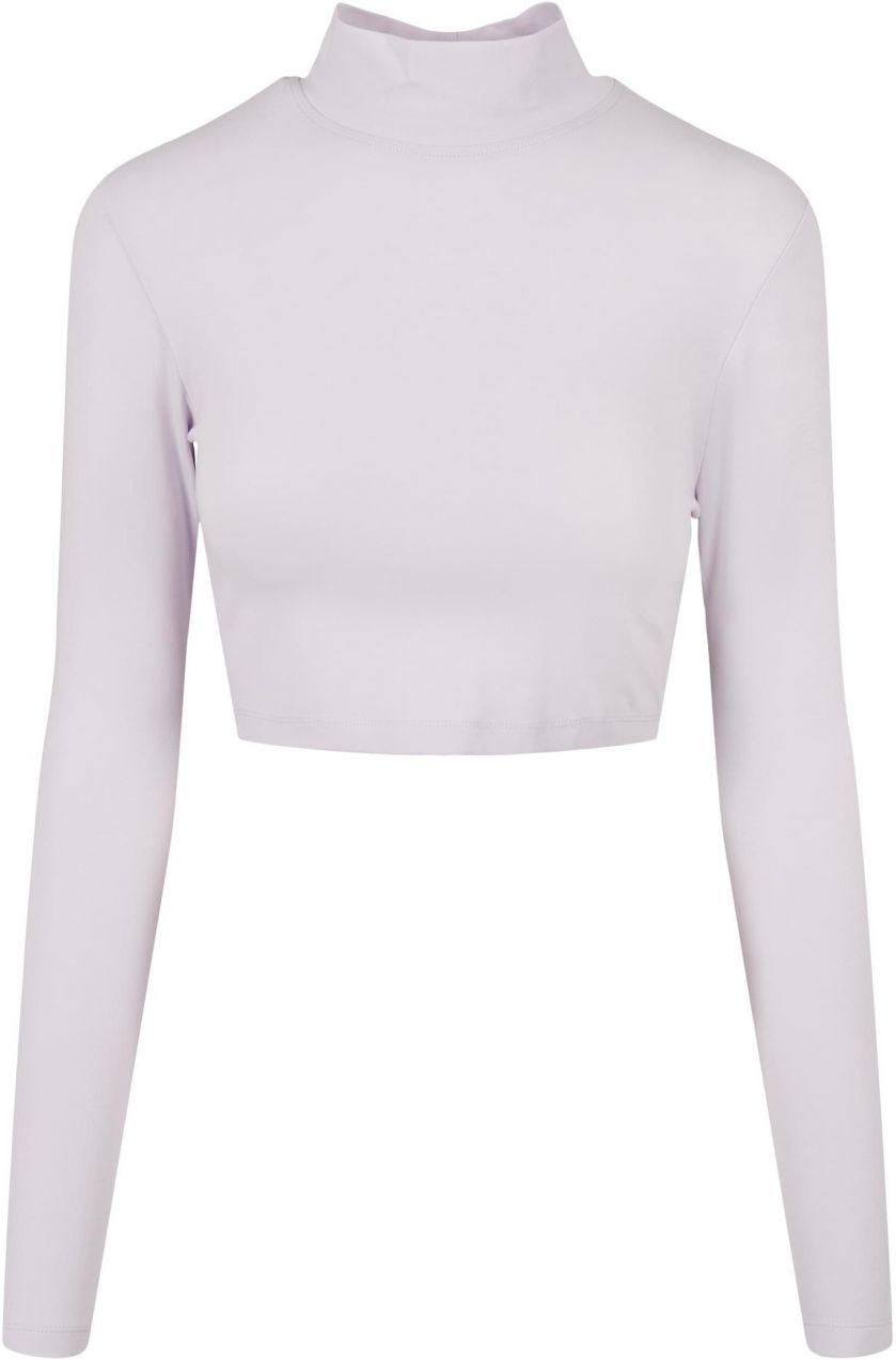 Women's Organic Long Sleeve Turtleneck - Lilac