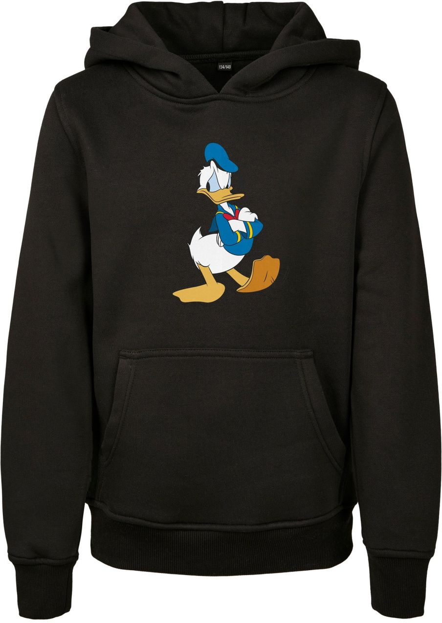 Children's Donald Pose Hoody Duck Black