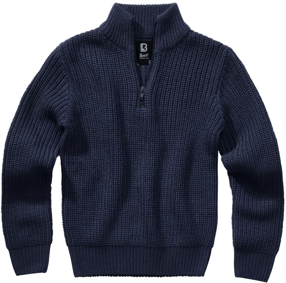 Marine Troyer Children's Sweater in the Navy