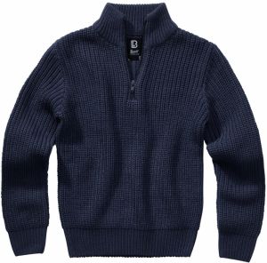 Marine Troyer Children's Sweater in the Navy