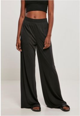 Women's Modal Wide Trousers Black