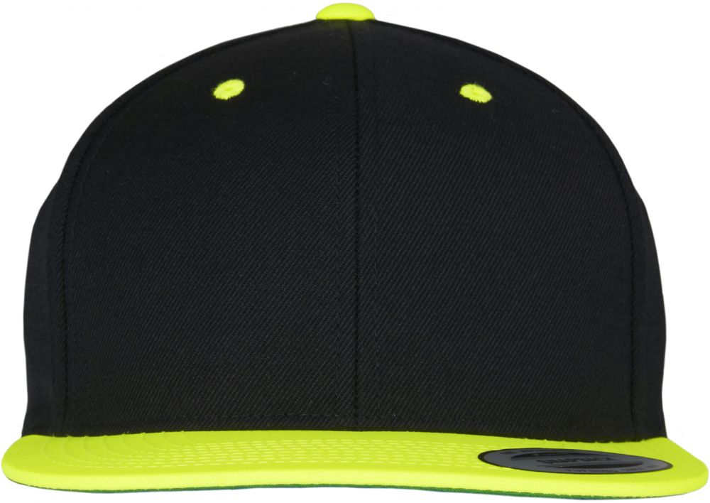 Classic Snapback 2-Tone blk/neonyellow