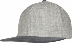 Melange Velour Snapback Sivá/Sivá