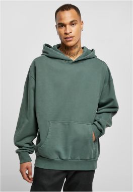 Heavy Terry Garment Dye Hoody bottlegreen