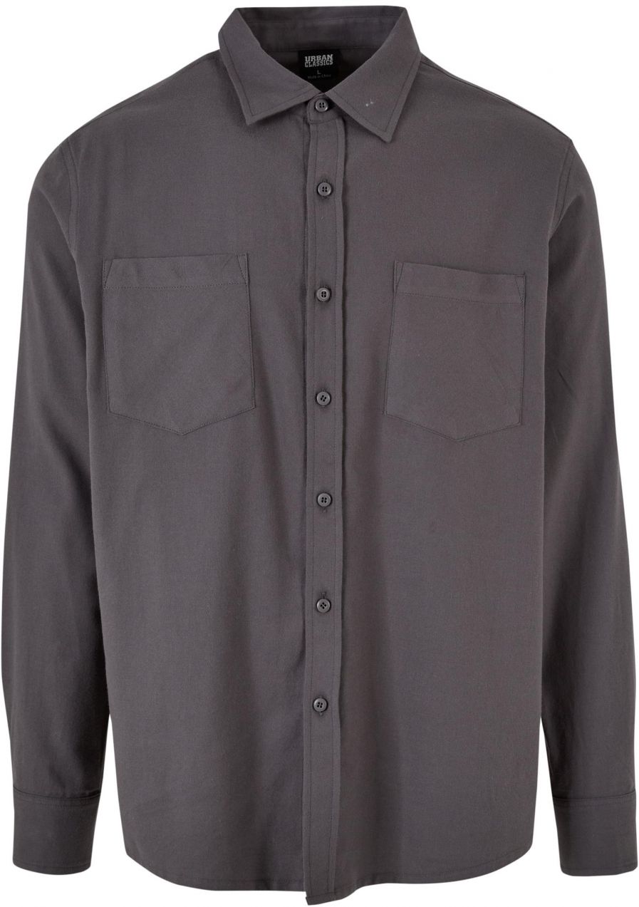 Flanell Shirt darkshadow/darkshadow