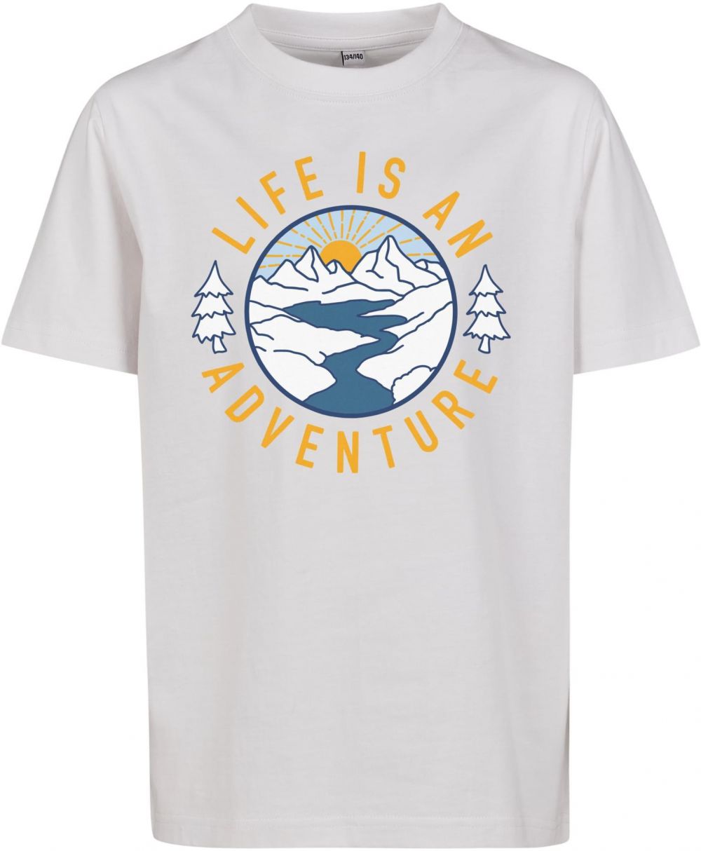 Children's Life Is An Adventure T-Shirt White