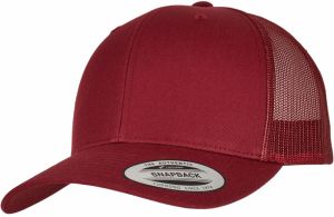 Retro Trucker Cap Cranberry