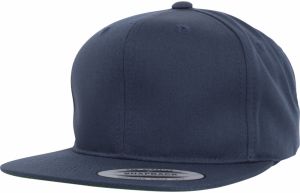 Pro-Style Twill Snapback Youth Cap Navy Beanie