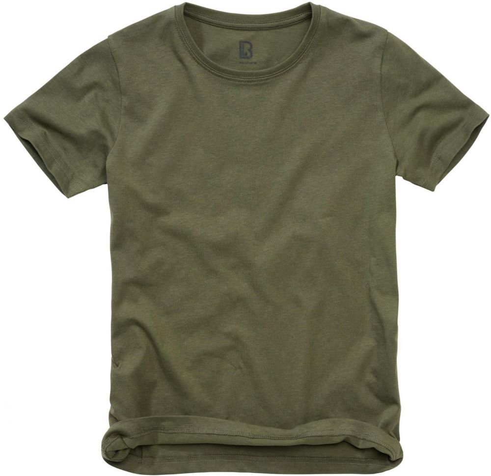 Children's T-shirt olive