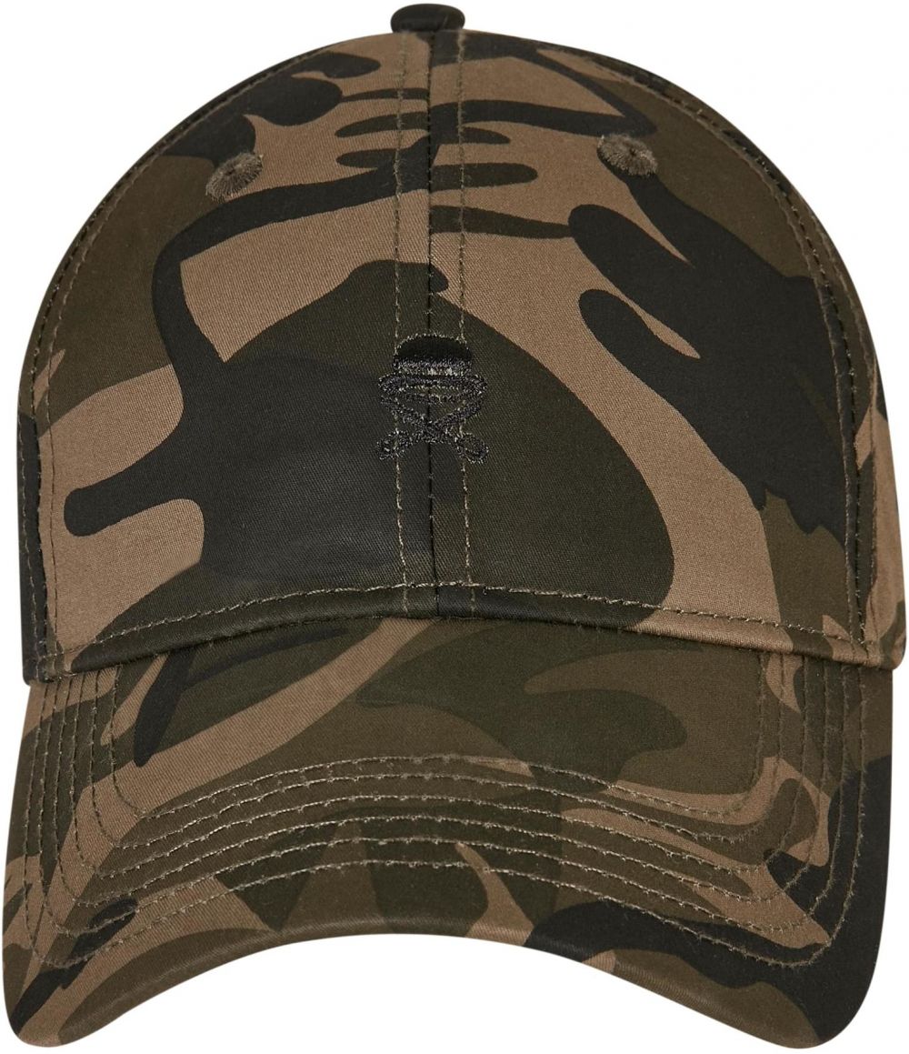 C&S Plain Curved Cap woodland