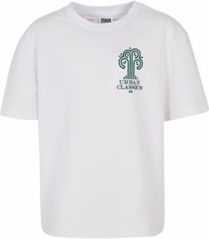 Boys Organic Tree Logo Tee White