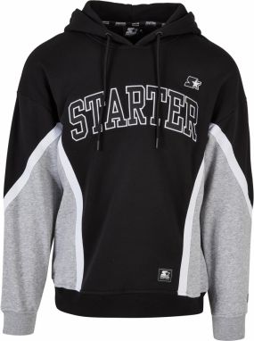 Starter Throwback Hoody Black/Heathergrey