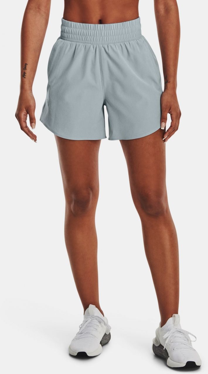 Nohavice a kraťasy pre ženy Under Armour - modrá