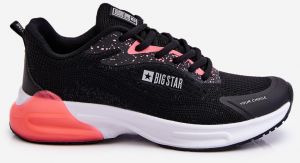Fashion Memory Foam System Big Star Sport Shoes LL274318 Black