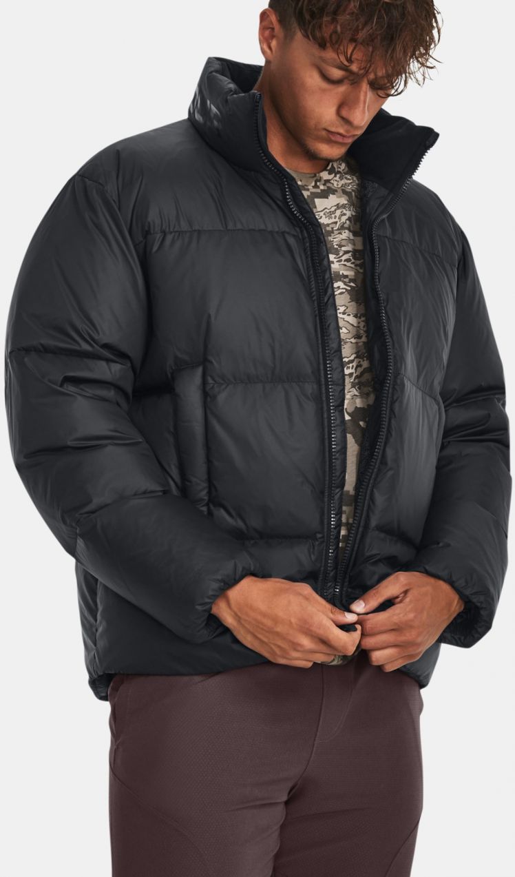 Čierna páperová bunda Under Armour UA CGI DOWN PUFFER JKT