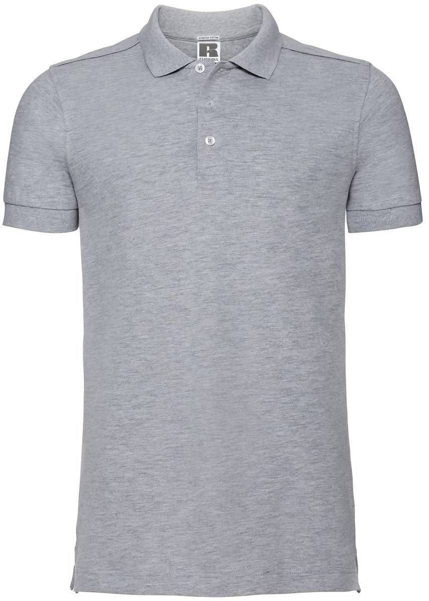Pánske tričko Stretch Polo R566M 95% hladká bavlna ring-spun 5% Lycra 205g/210g