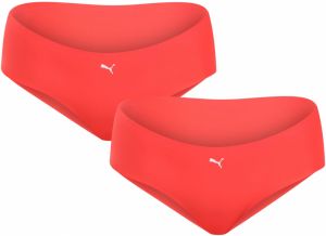 2PACK women's briefs Puma red