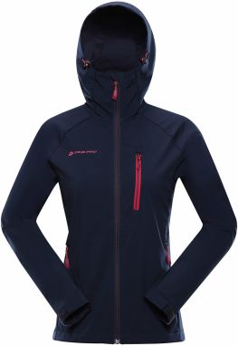 Women's softshell jacket with membrane ALPINE PRO ZORRA mood indigo