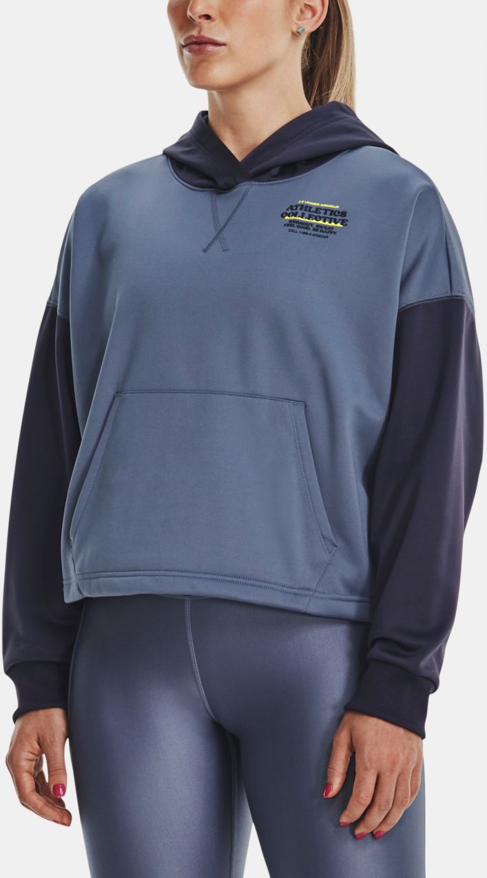 Bundy a mikiny pre ženy Under Armour - fialová