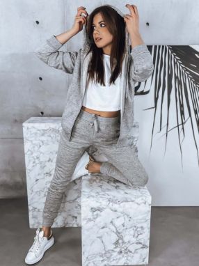 Women's sweatshirt VICTORIA light grey Dstreet z