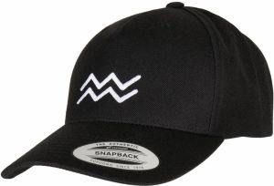 Zodiac YP Classics 5-Panel Premium Curved Snapback Cap Aquarius Cap