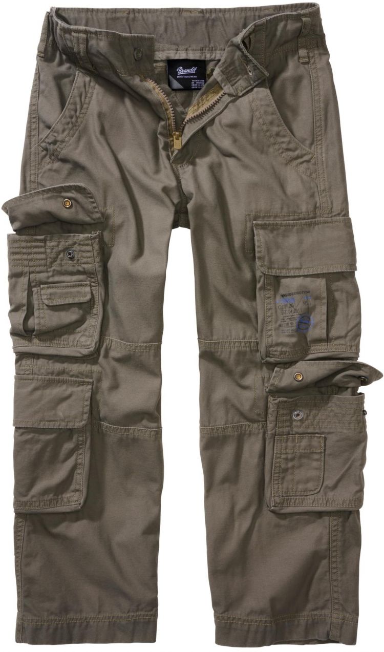 Children's Clean Trousers Olive