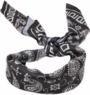 Big Pattern Bandana Black Bandana aop