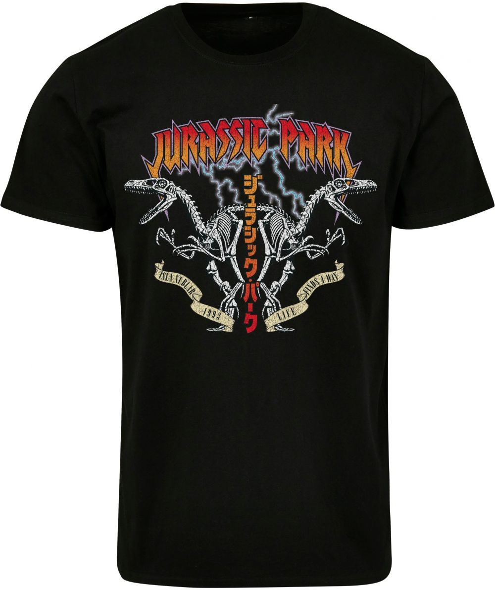 Jurassic Park Rock Black T-Shirt
