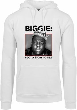 Biggie Crown Hoody White