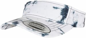 Batik Curved Visor Cap Black/White