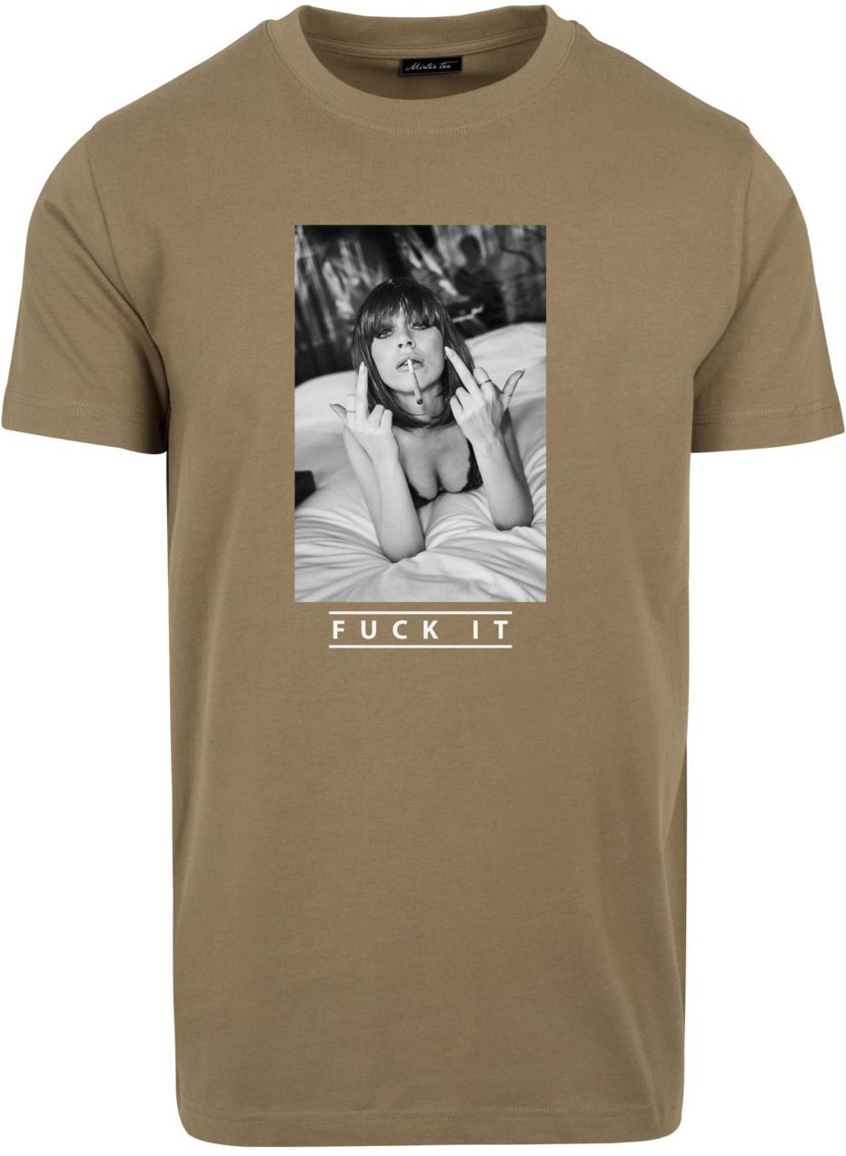 Men's T-shirt Fuck It 2.0 olive