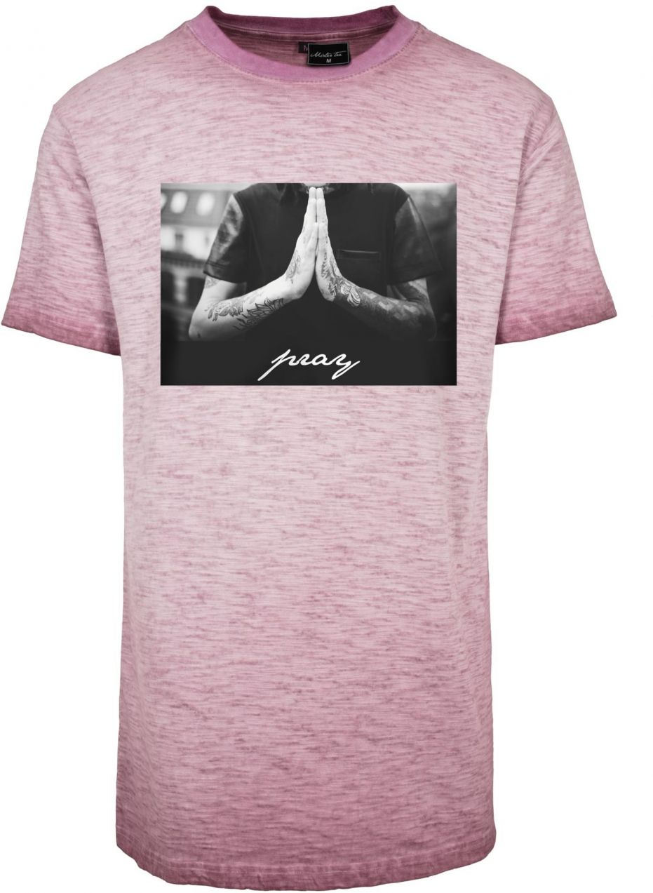 Pray Tee Burgundy