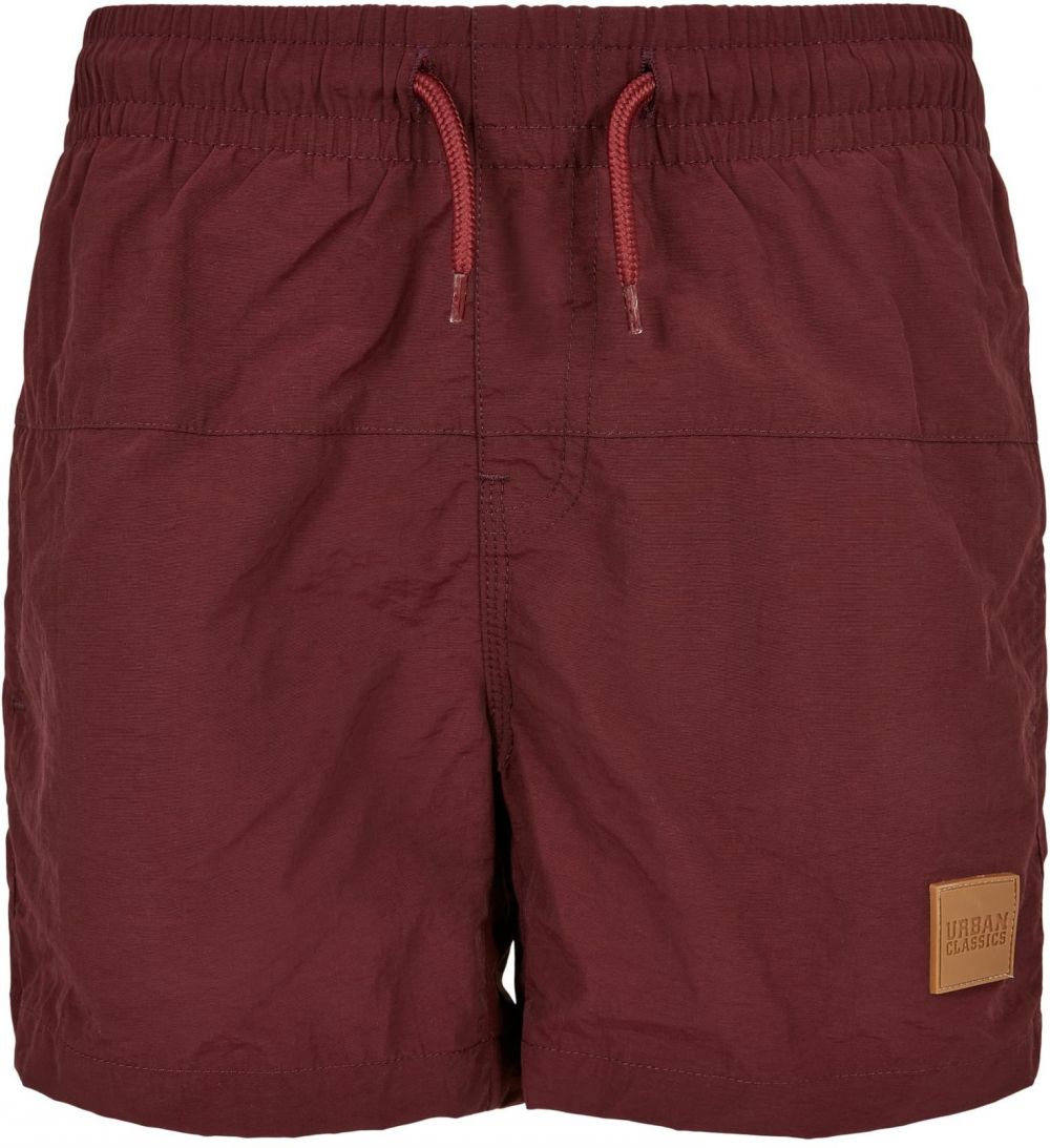 Boys' Block Swim Shorts cherry