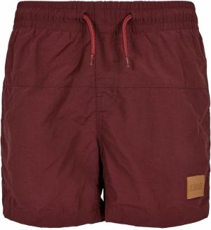 Boys' Block Swim Shorts cherry